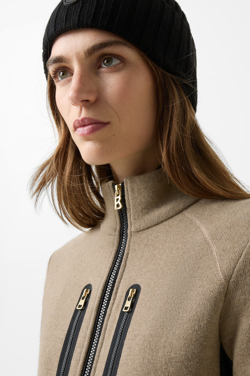 Midlayer Charlot in Brown/black 5