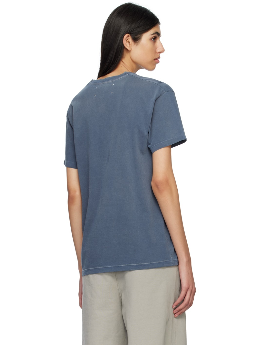 Blue Printed T-Shirt - 3