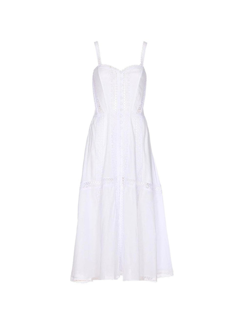 Dafelle lace button maxi dress 1