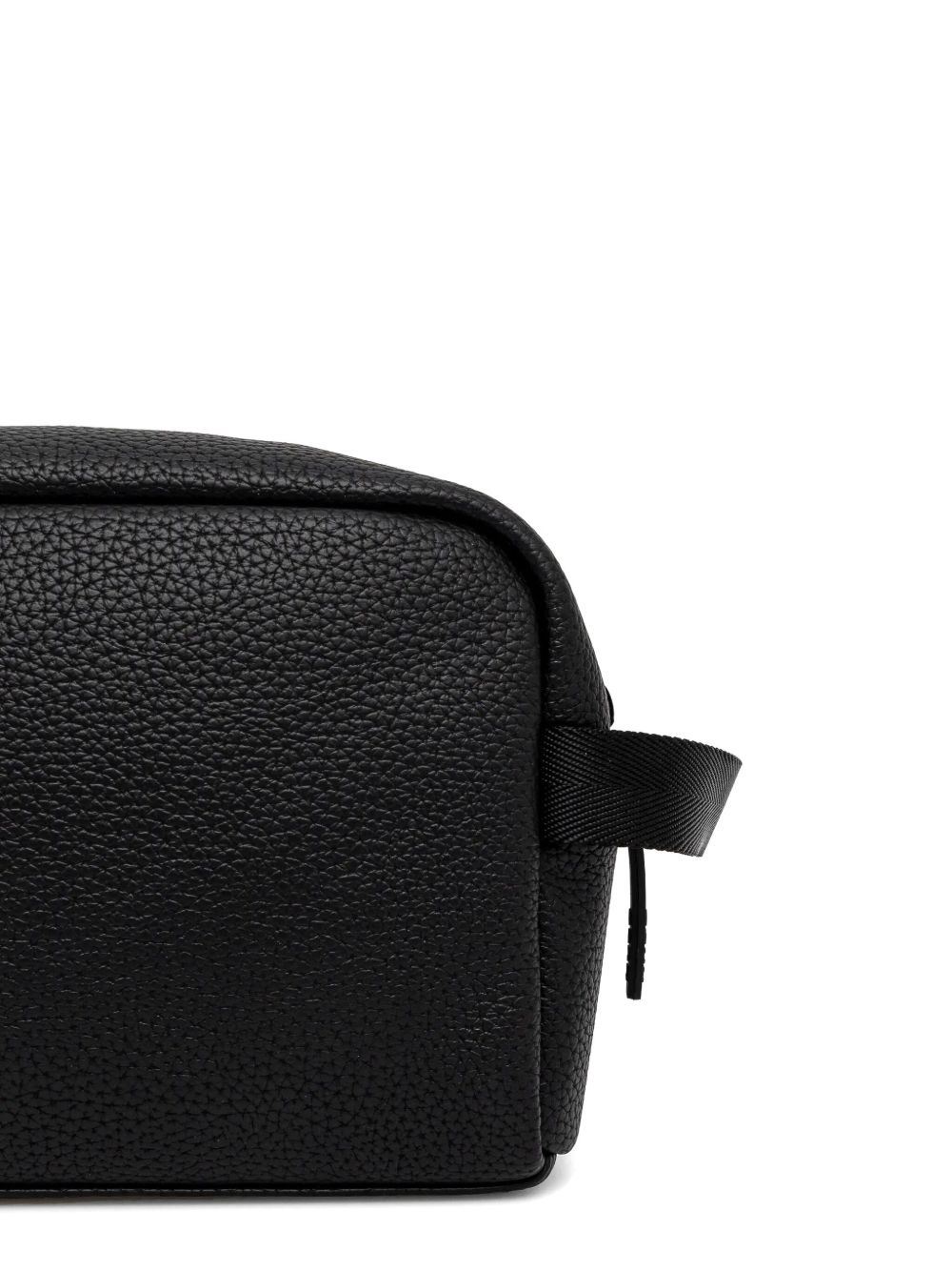 logo-appliqué wash bag - 4