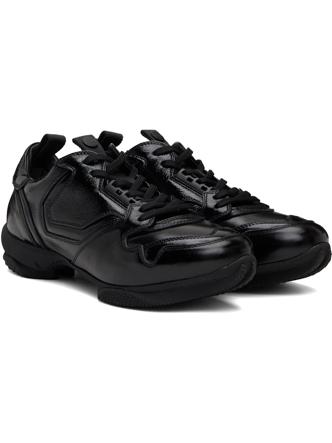 Black Ostro Sneakers - 4