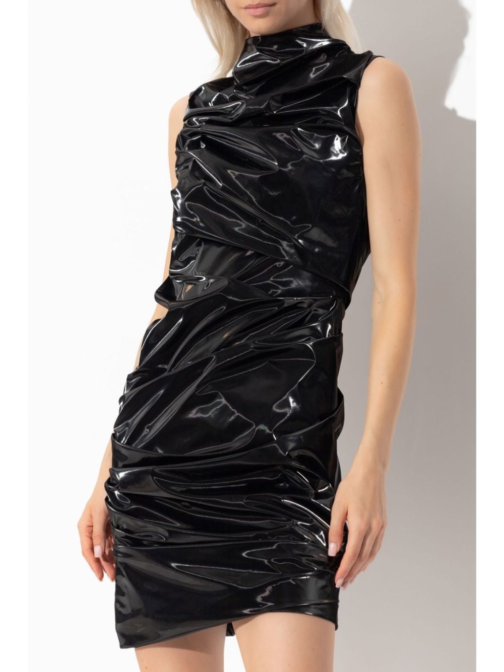 ワンピース ALEXANDER MCQUEEN Woman Dress Black 808396 QLADT 1000 Alexander McQueen 808396 QLADT 1000 | REVERSIBLE