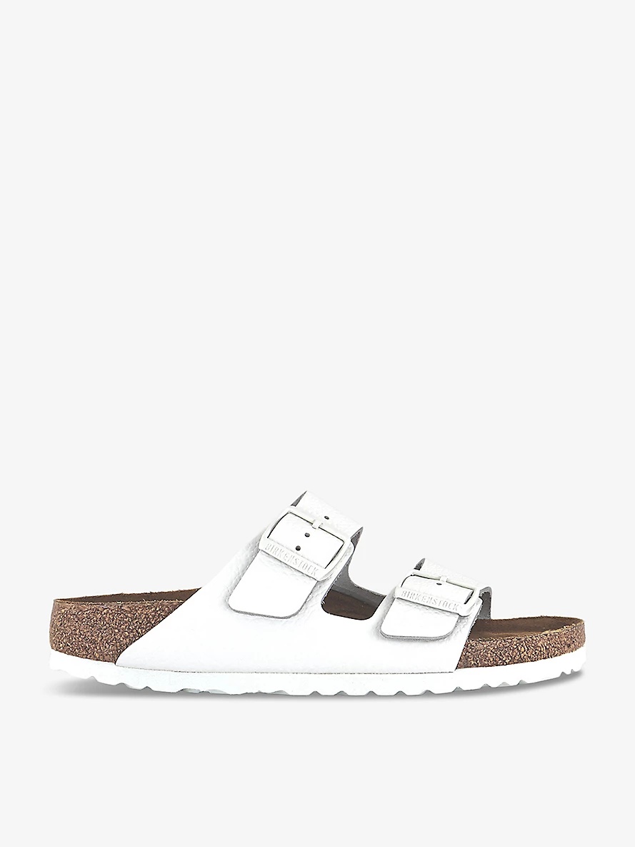 Arizona double-strap leather sandals - 1