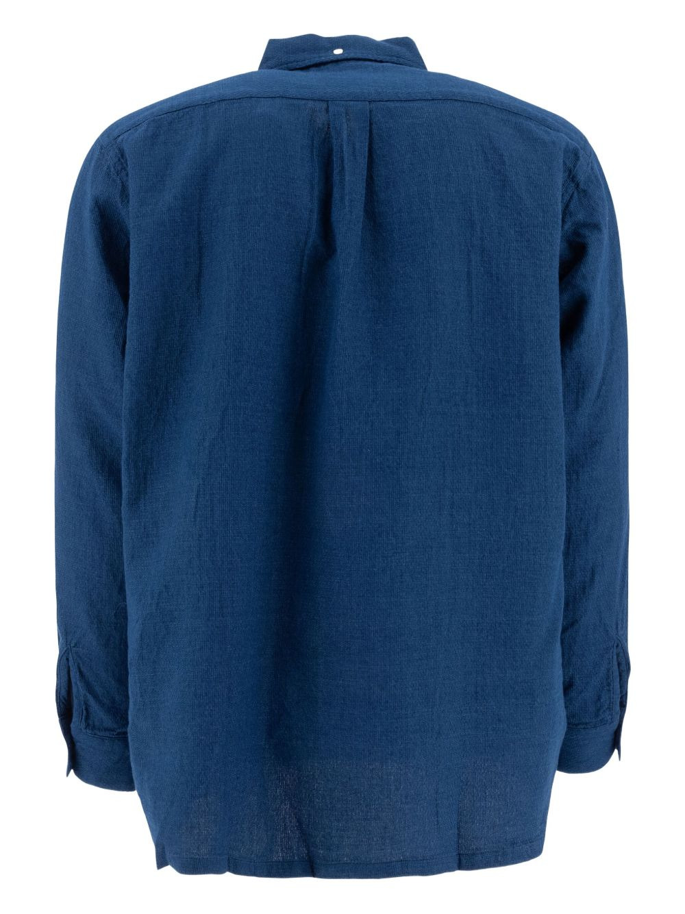 button-fastening pocket shirt - 2