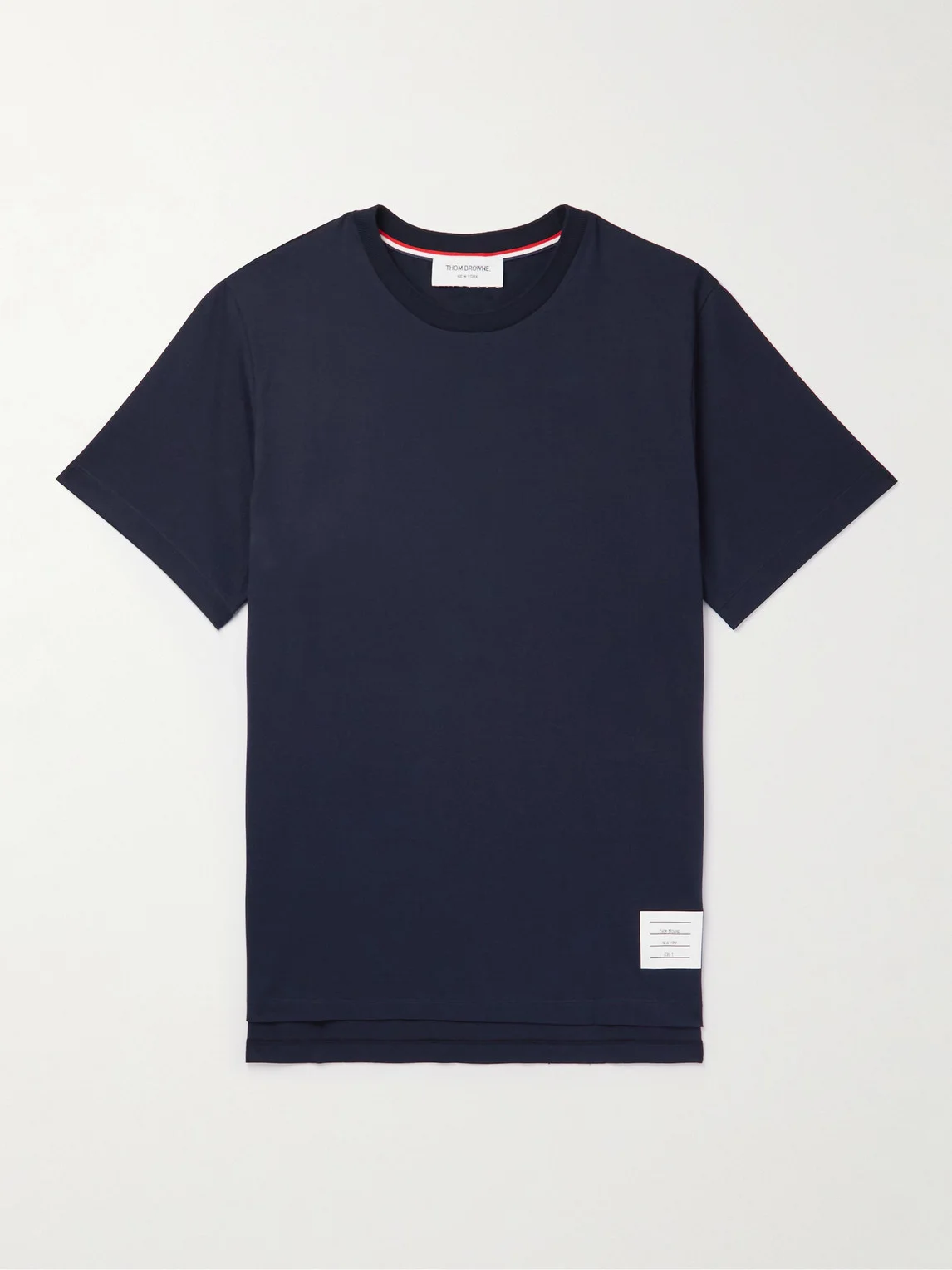 Logo-Appliquéd Cotton-Jersey T-Shirt - 1
