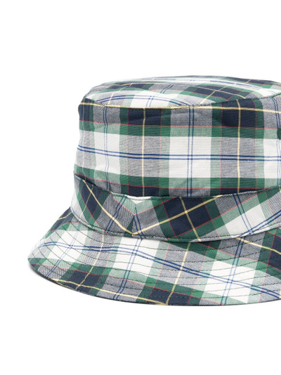 Barbour Tartan-print bucket hat outlook