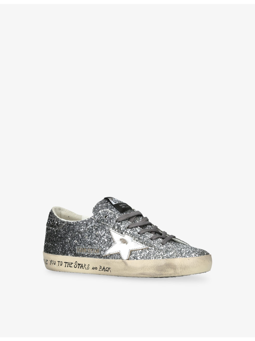 Super Star 60246 Glitter-Embellished Low-Top Trainers - 2