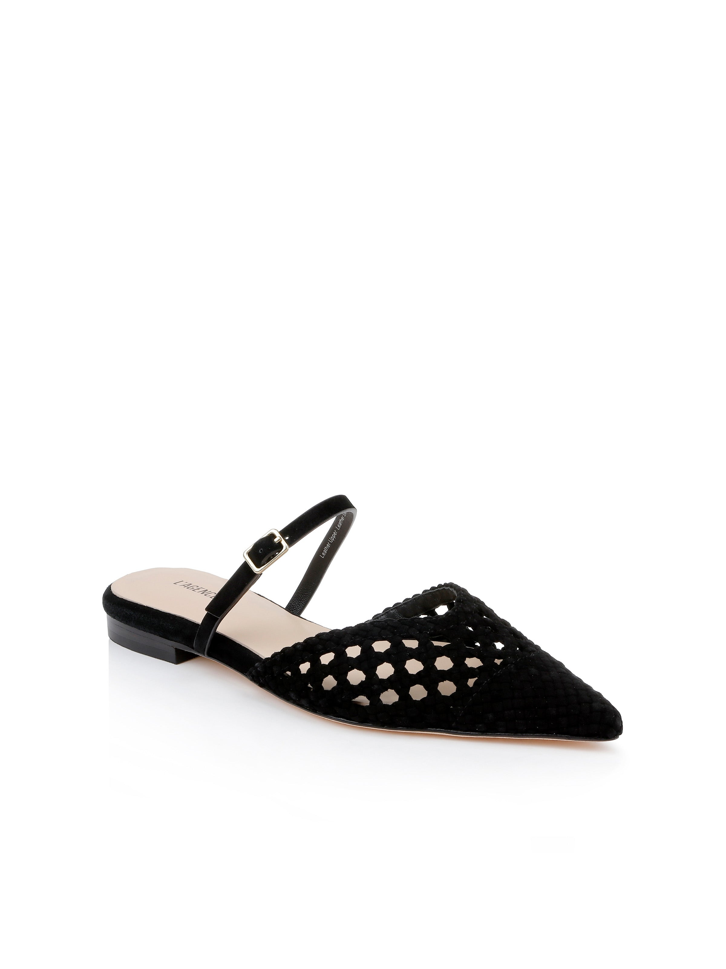 Jacklyn Suede Flat Mule - 2