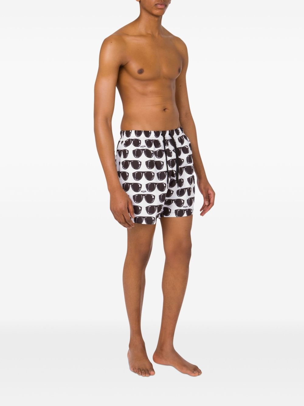 graphic-print swim shorts - 2