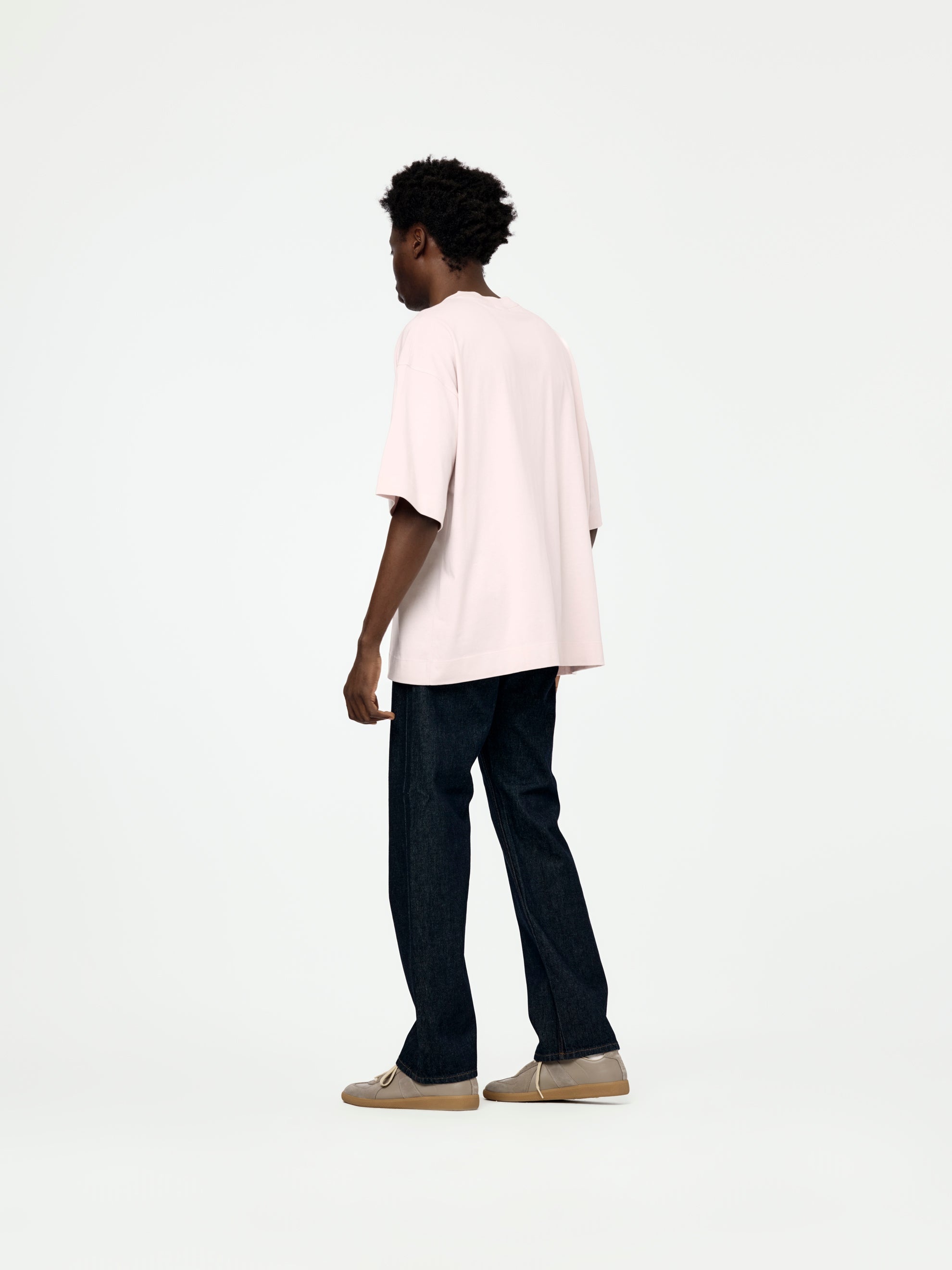 HEN S/S T-SHIRT (PALE PINK) - 5