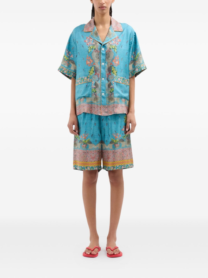 paisley-print short-sleeve shirt 3
