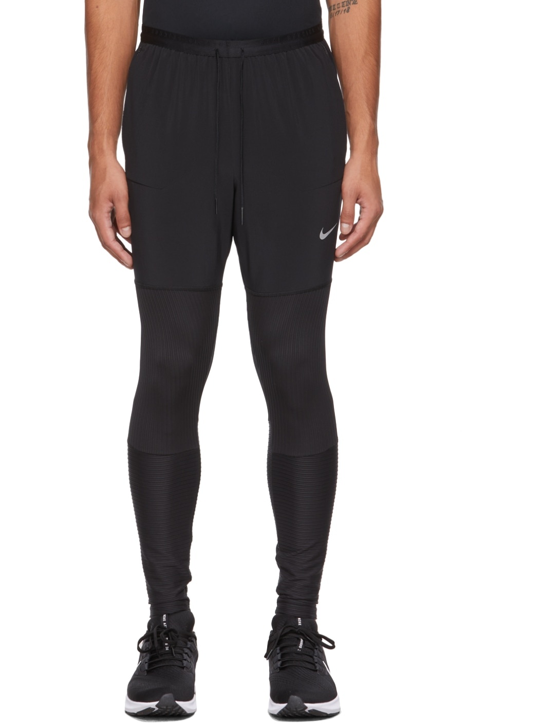 Black Dri-FIT Phenom Run Division Lounge Pants - 1