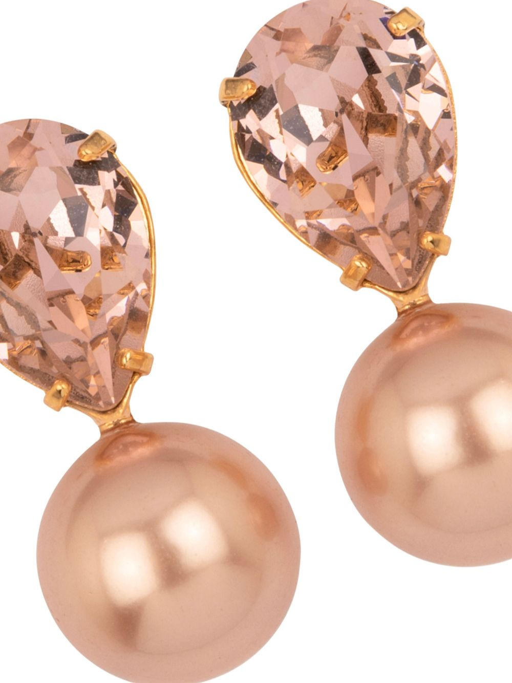 Cimone teardrop pearl earrings - 3