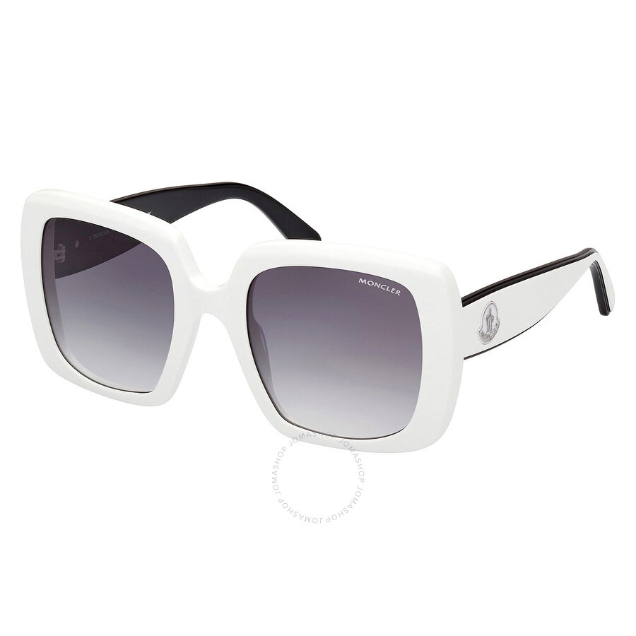 MONCLER スクエアフレムサンクラス ML0259 21B Moncler Moncler Blanche Smoke Gradient Square Ladies