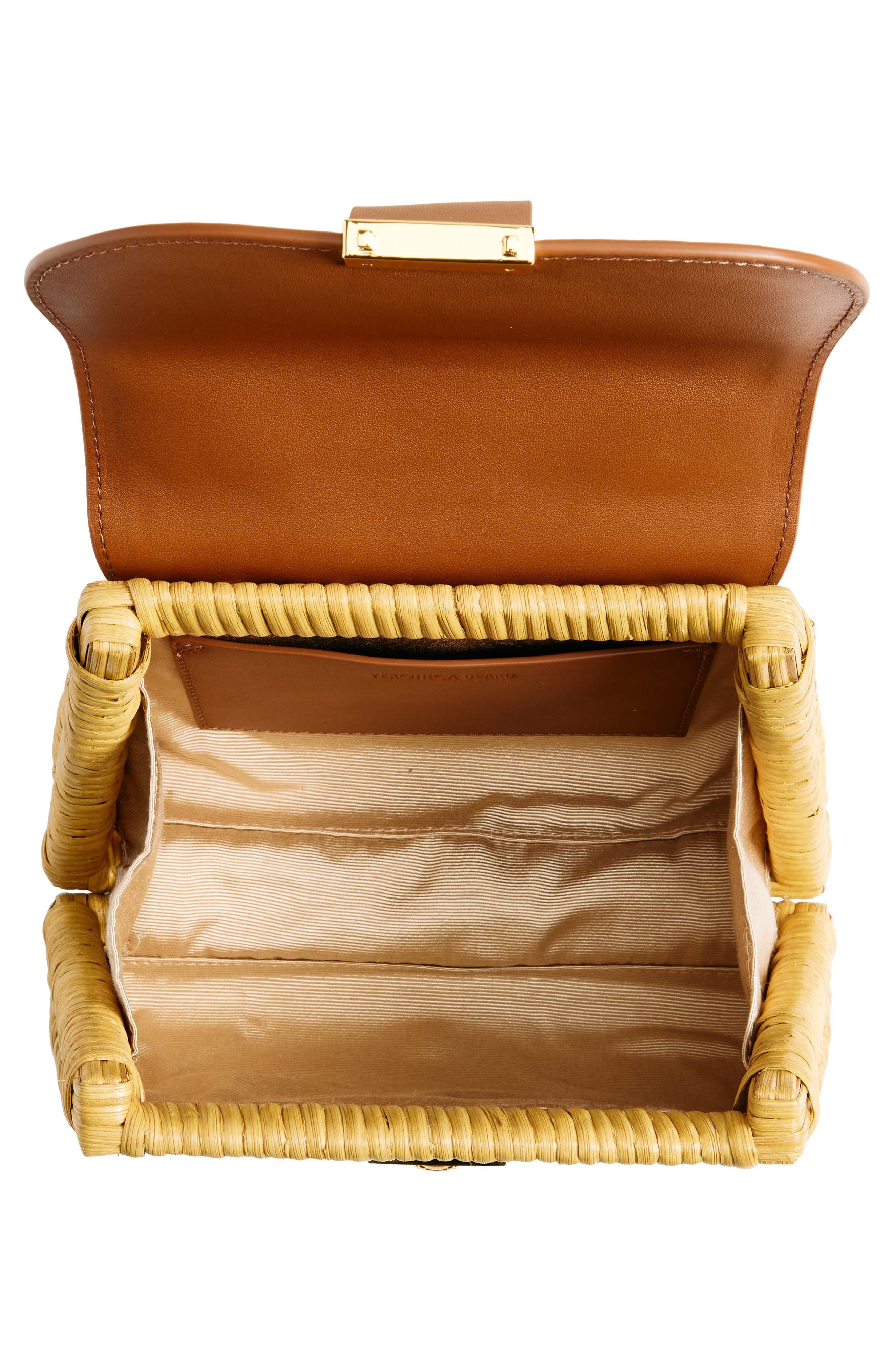 Veronica Beard Small Wicker Avenue Crossbody Bag in Hazelwood at Nordstrom - 5