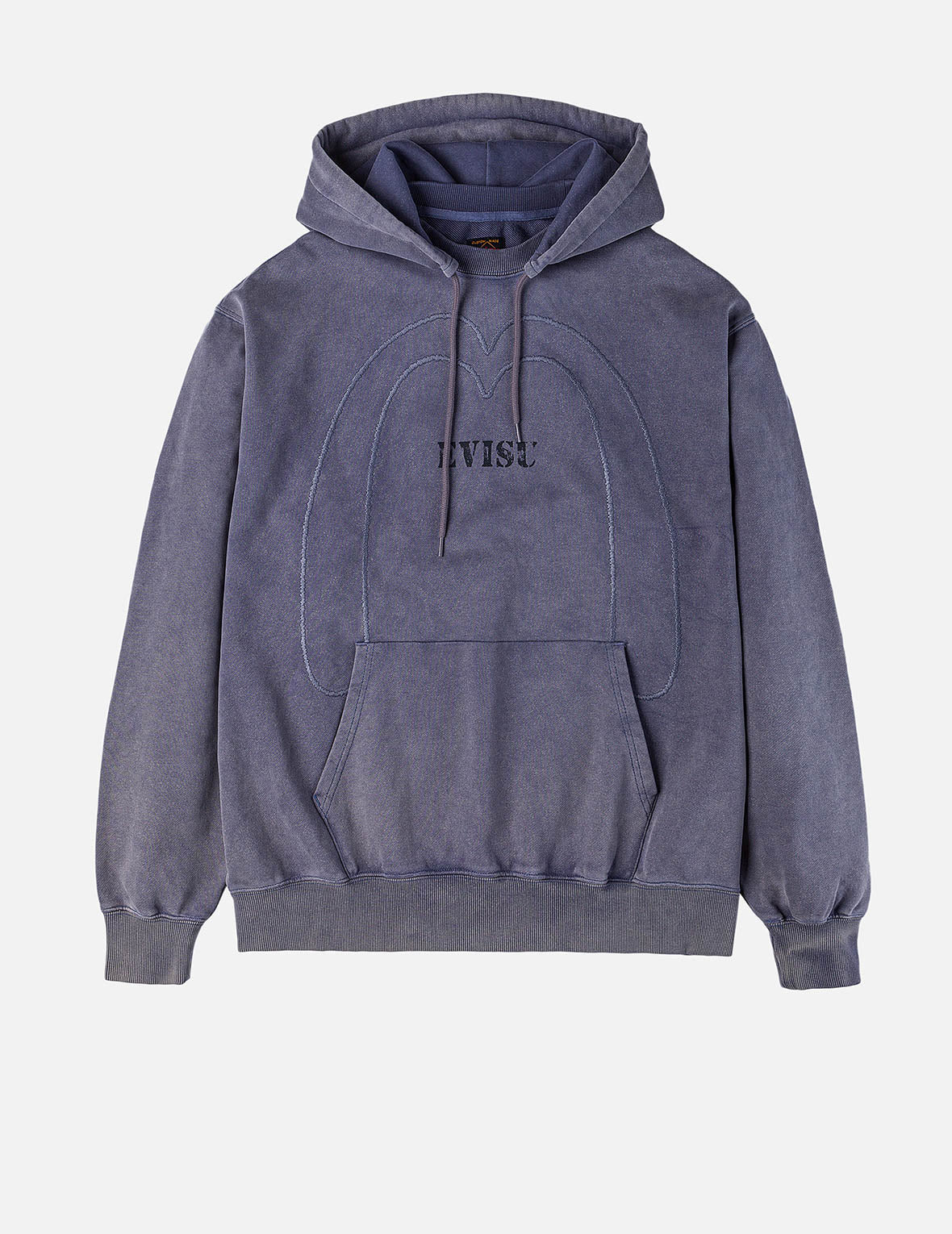 Heavy Washed Daicock Embroidery Regular Fit Hoodie - 3