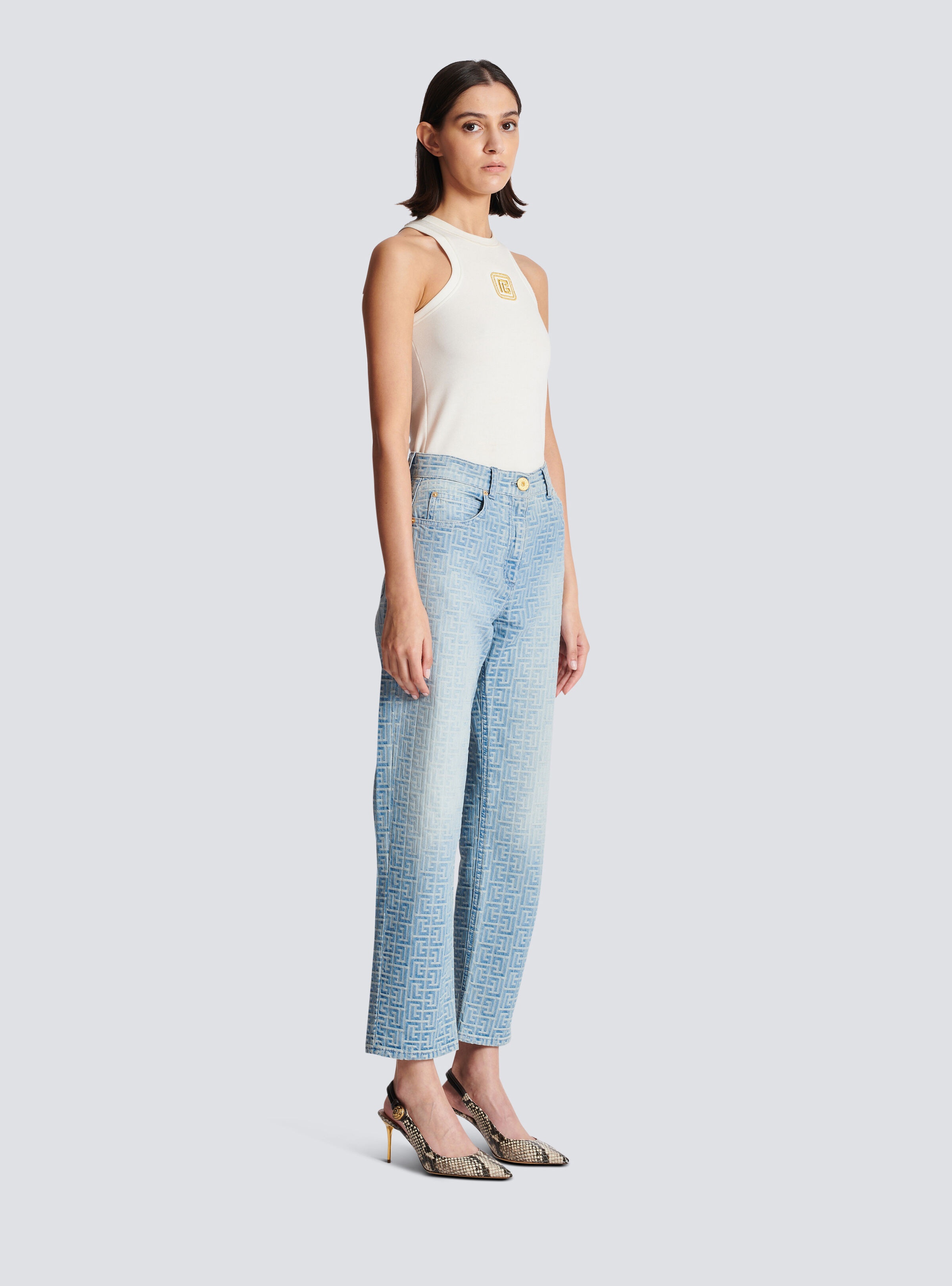 Monogram classic jeans - 3