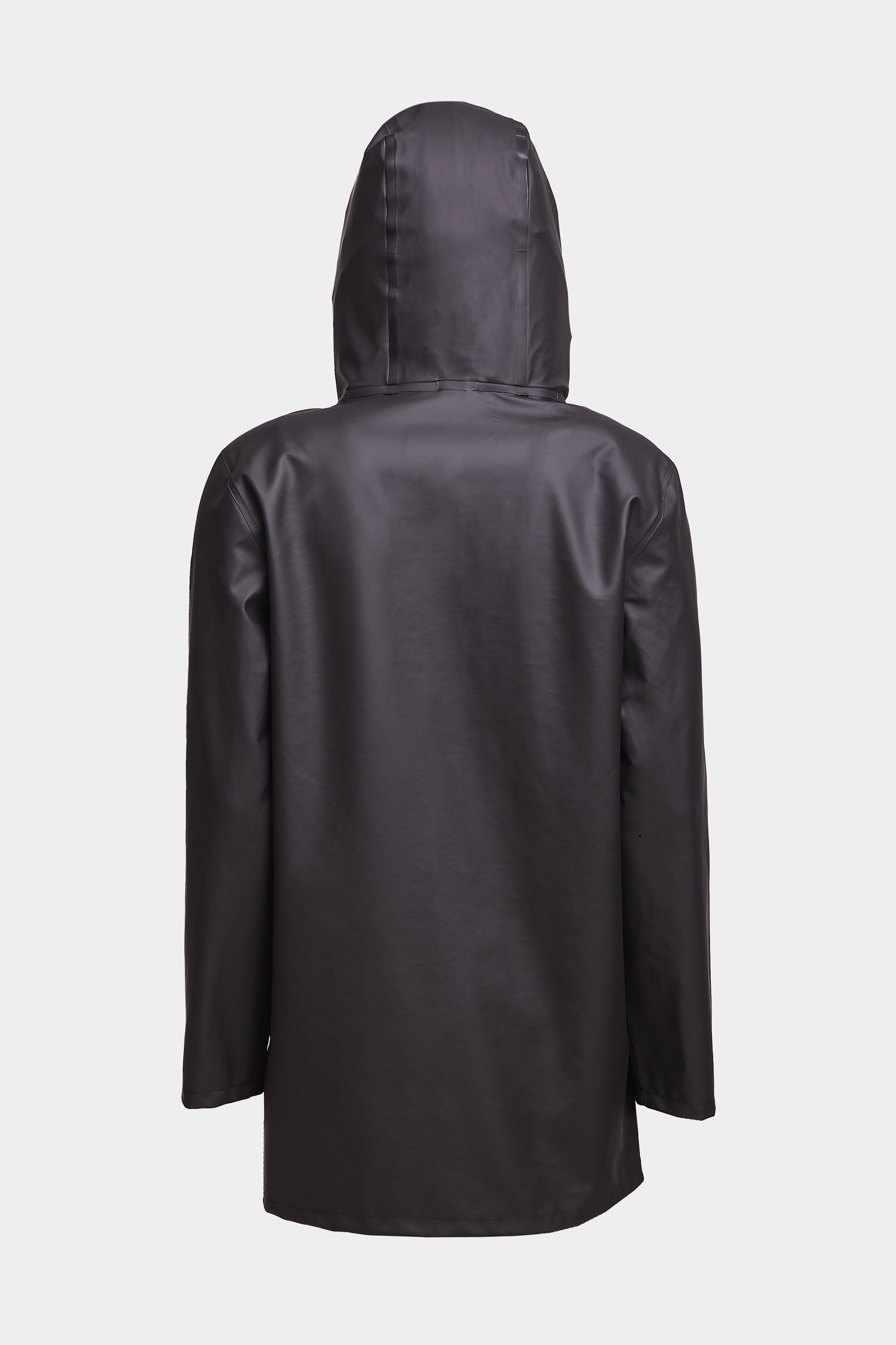 Stockholm Lightwight Zip Raincoat Black - 6