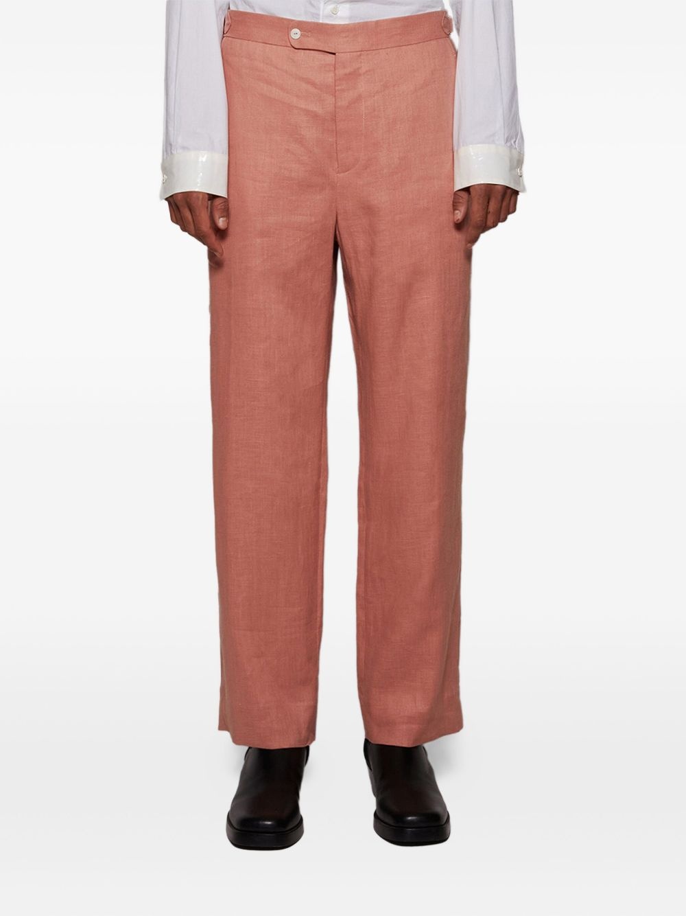 linen trousers - 3
