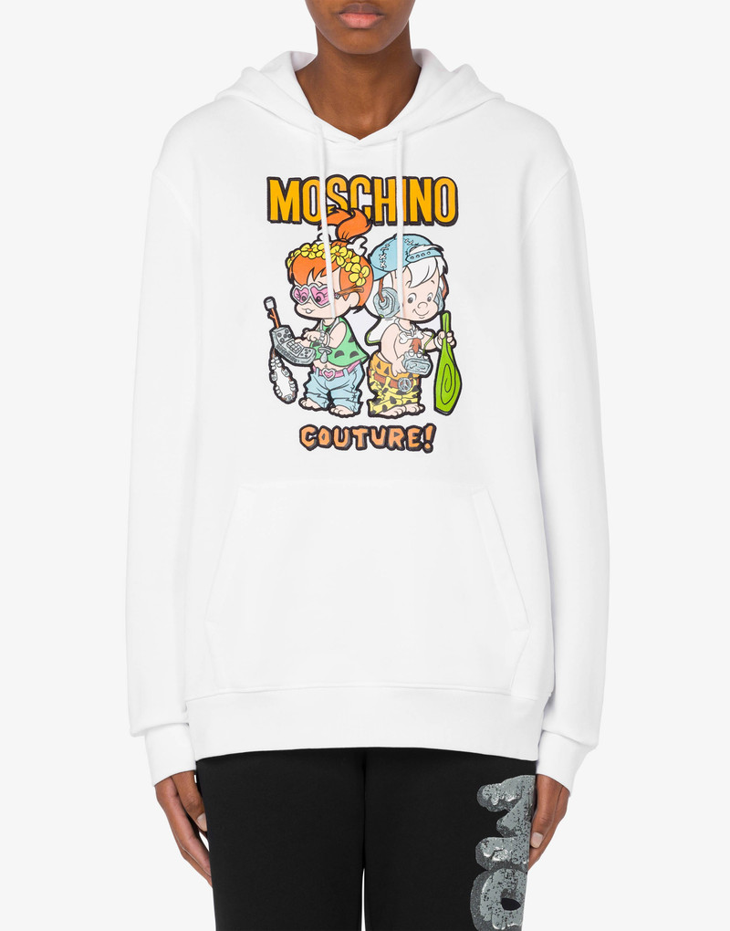 Moschino MOSCHINO X THE FLINTSTONES™ HOODED SWEATSHIRT outlook