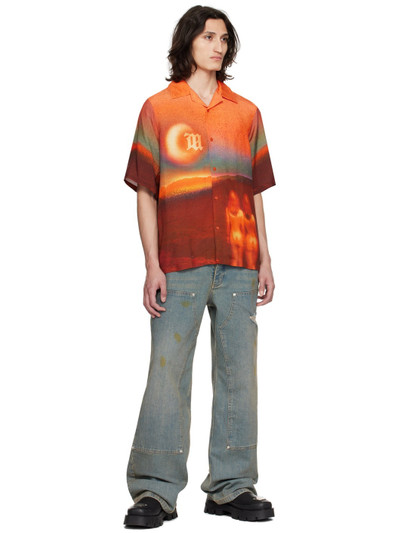 MISBHV Orange 'Walking On A Dream' Shirt outlook