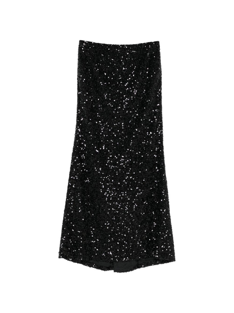 sequin-embellished maxi skirt 1