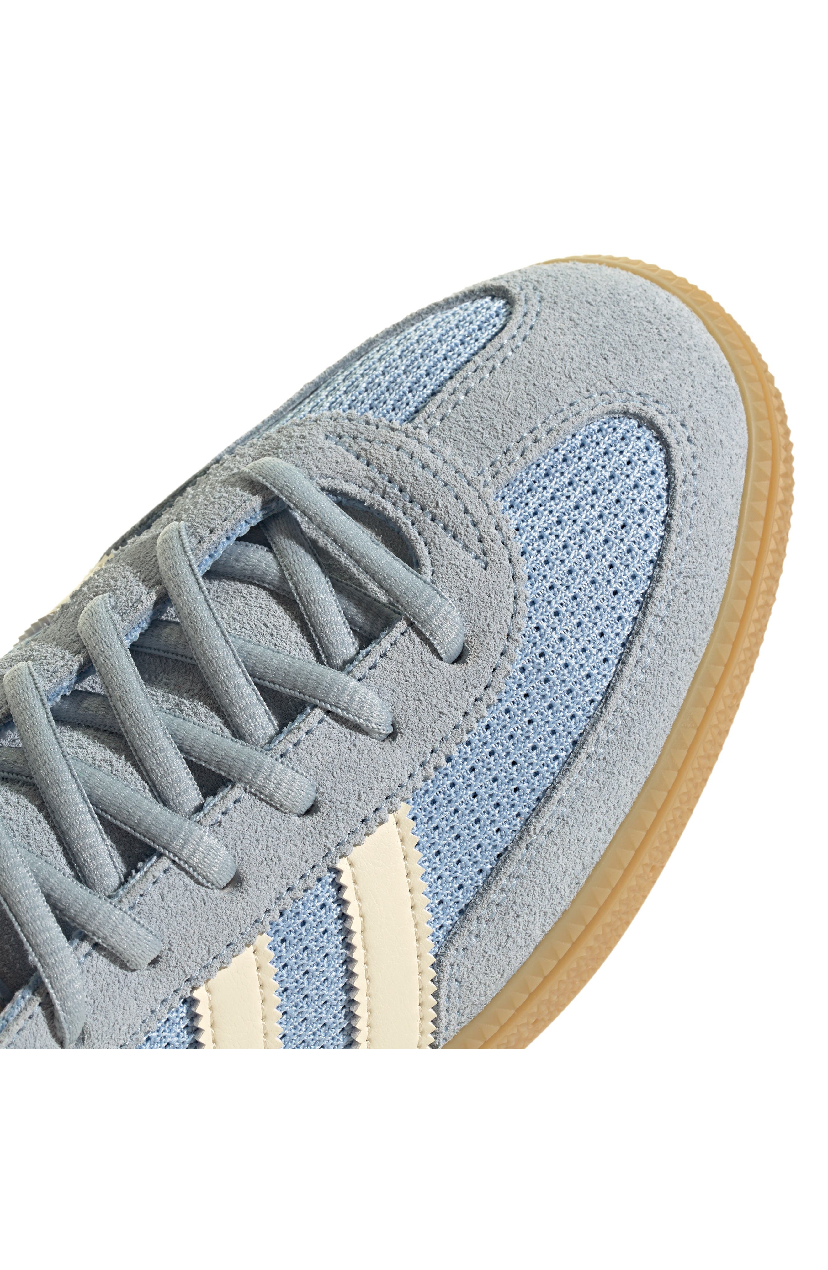 adidas Gender Inclusive Handball Spezial Sneaker in Sky/Cream White/Sandstone at Nordstrom - 8