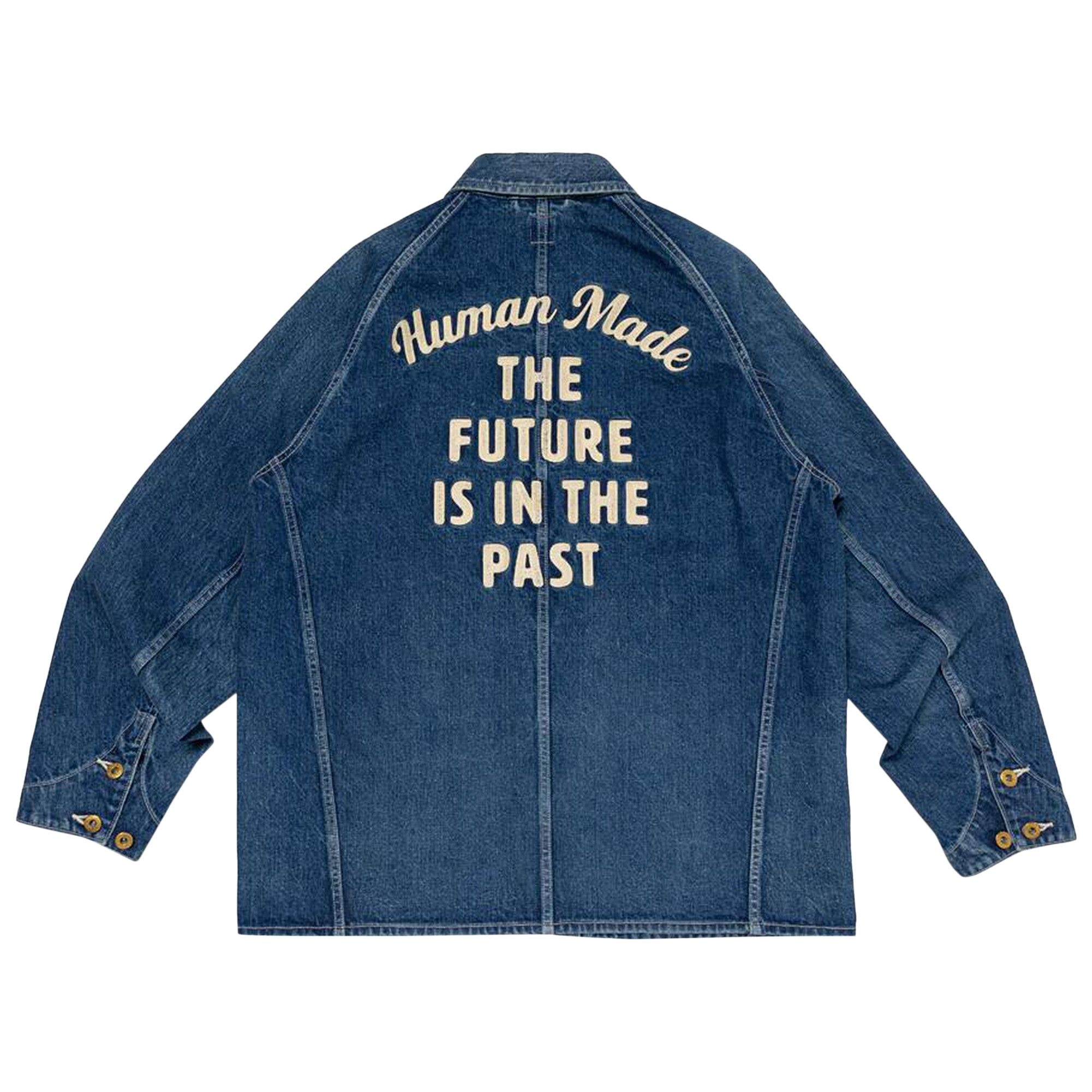 Human Made Human Made Denim Coverall Jacket 'Indigo' | goat