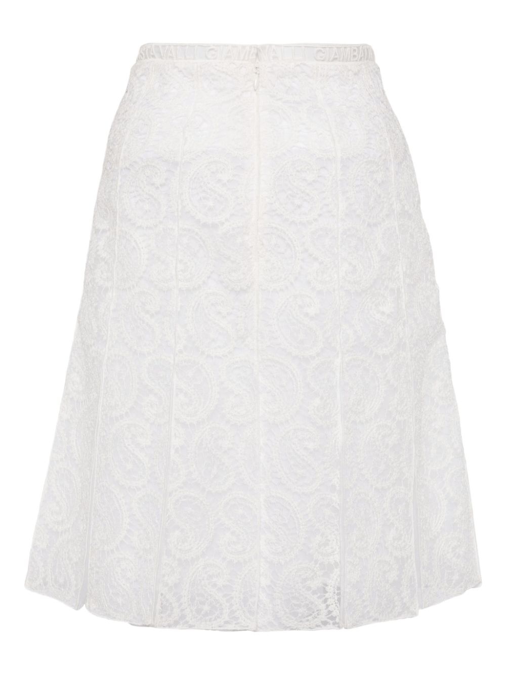 pleated lace skirt - 2