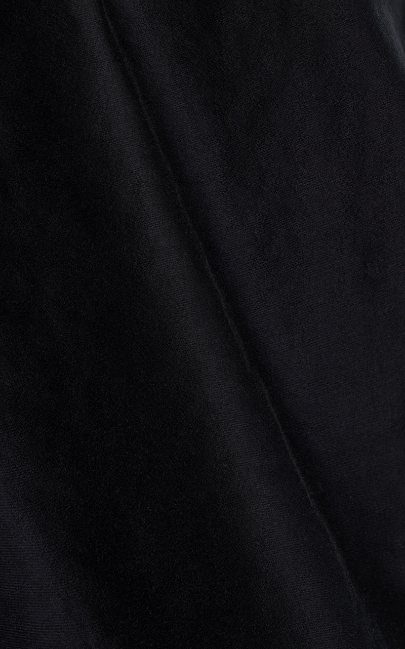 Pallenberg Off-The-Shoulder Ramie-Cotton Top black 5