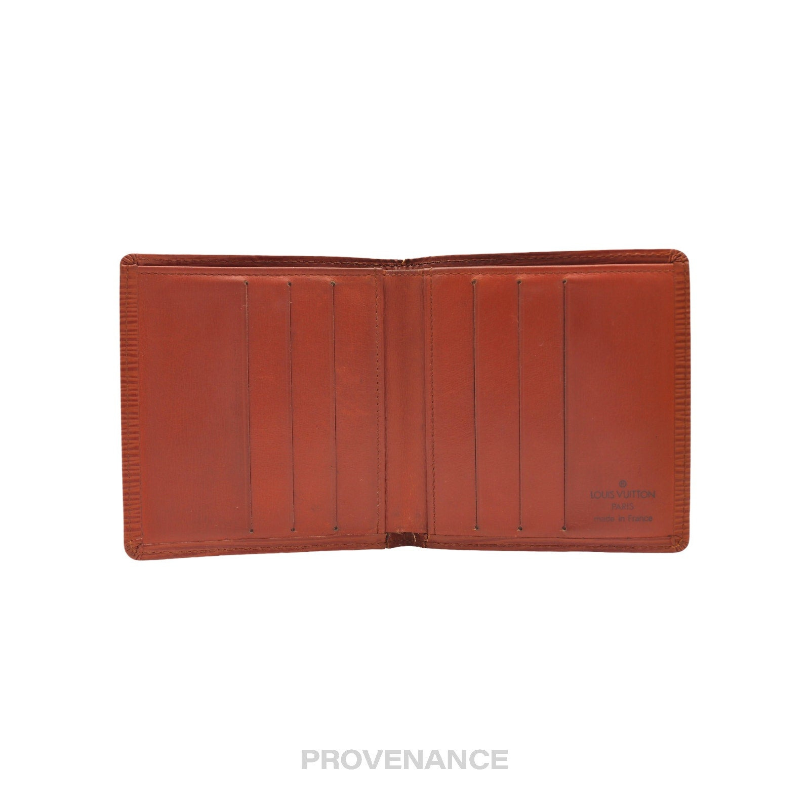 Louis Vuitton 6CC Bifold Wallet - Fawn Epi Leather - 7