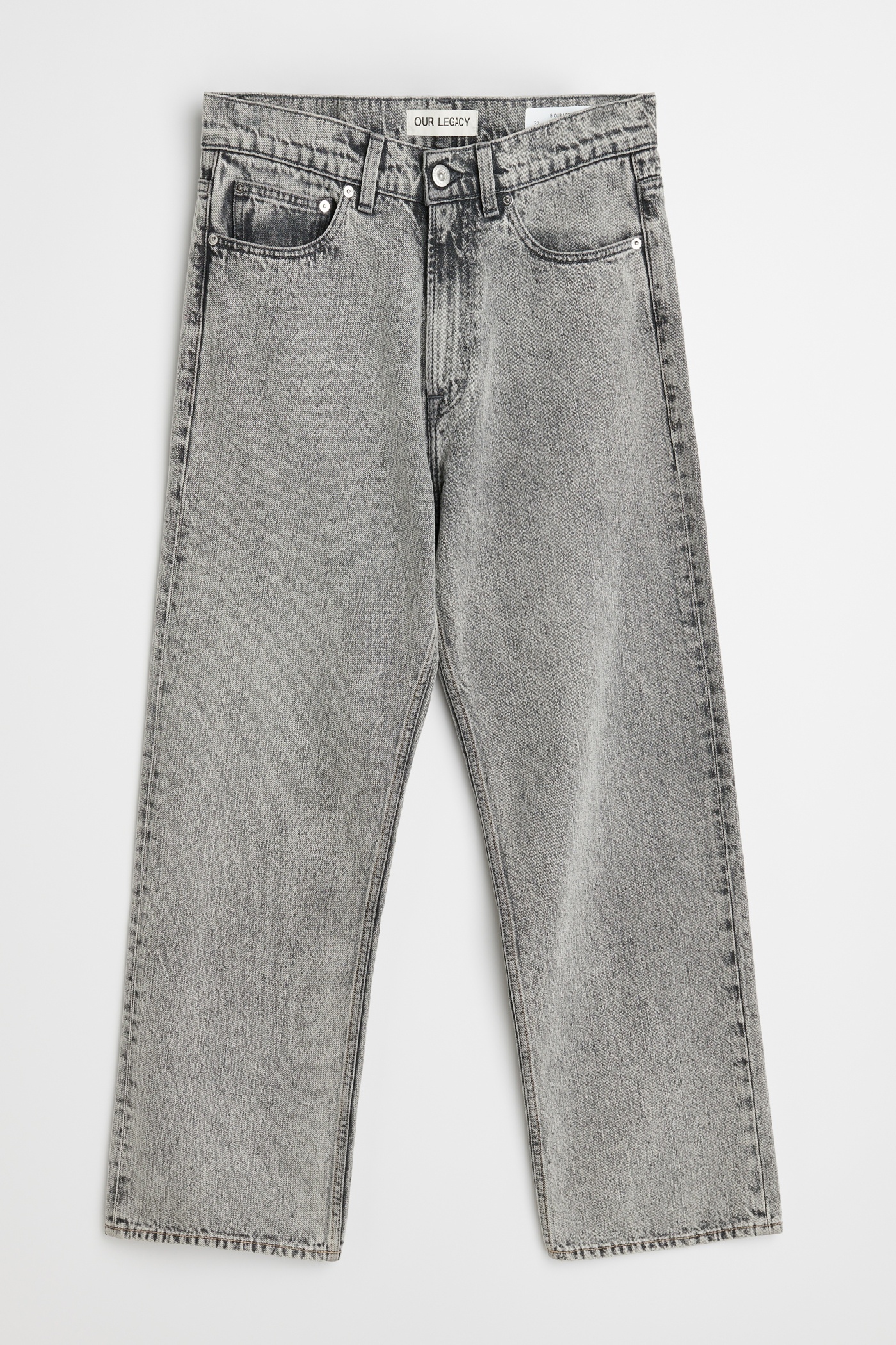 Third Cut Jeans Superbleach Black Denim - 1