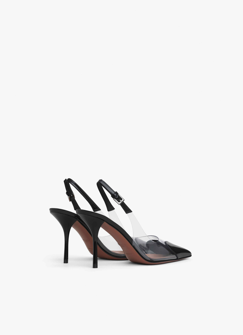 Alaïa LE CŒUR SLINGBACKS IN PATENT CALFSKIN outlook