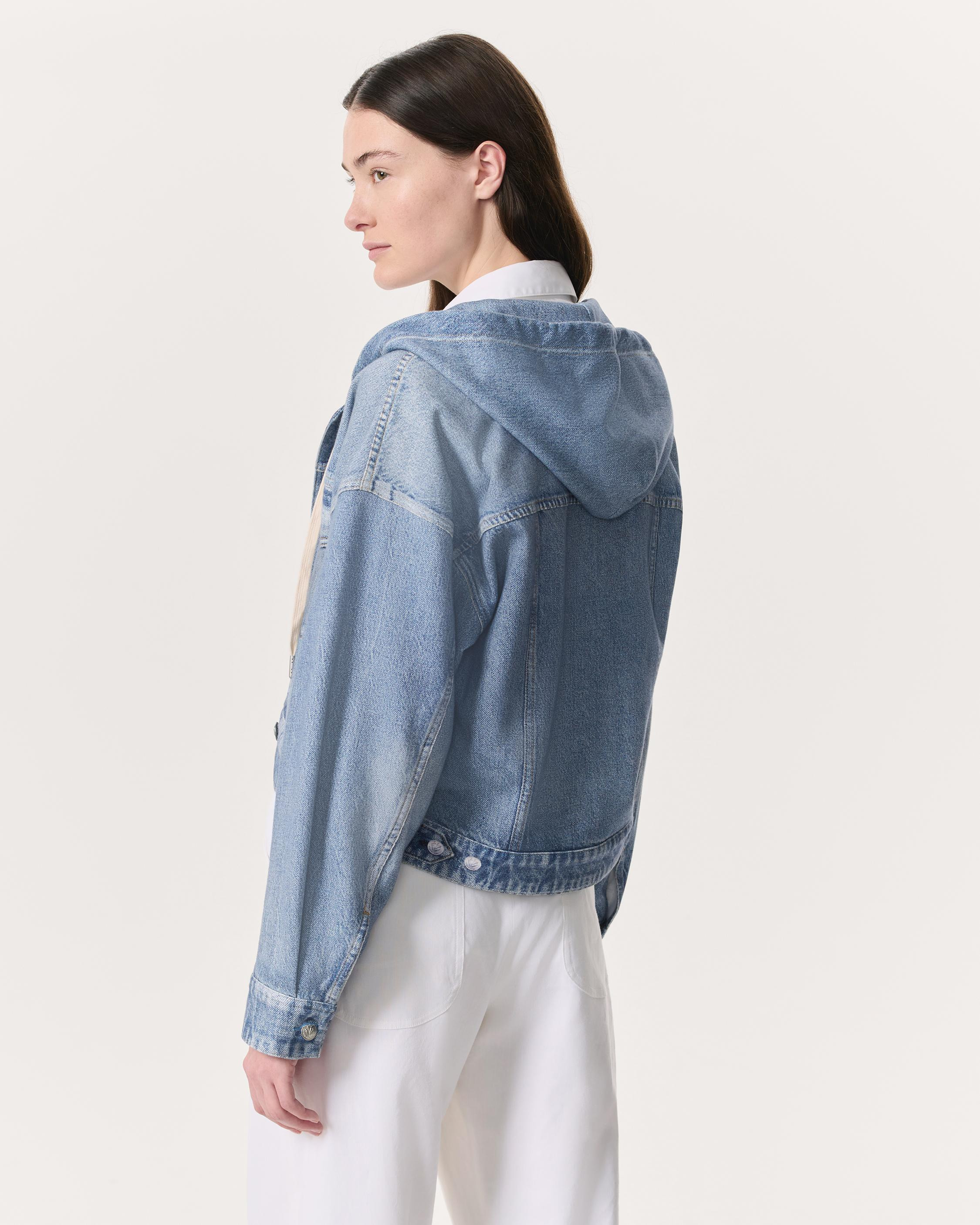 Miramar Terry Trucker Hoodie
Cotton Terry - 5