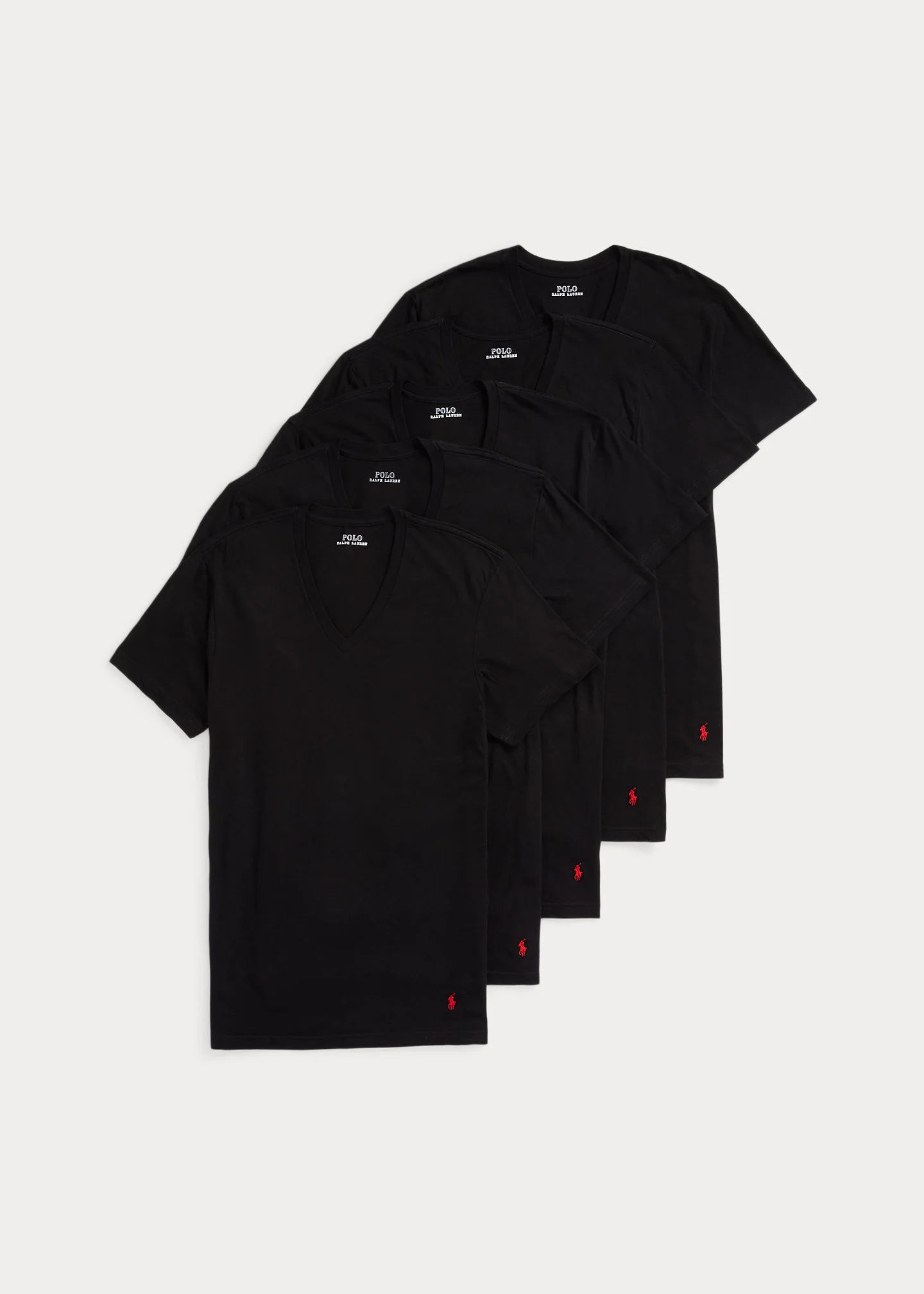 Classic Fit Wicking V-Neck 5-Pack - 1