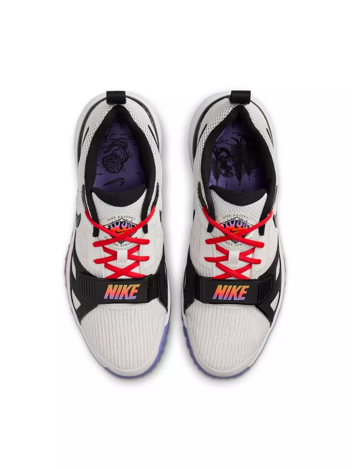 Air Zoom Diamond Elite Turf PE "Phantom/Royal Pulse/Dark Russet/Black" Men's Baseball Shoe - 6