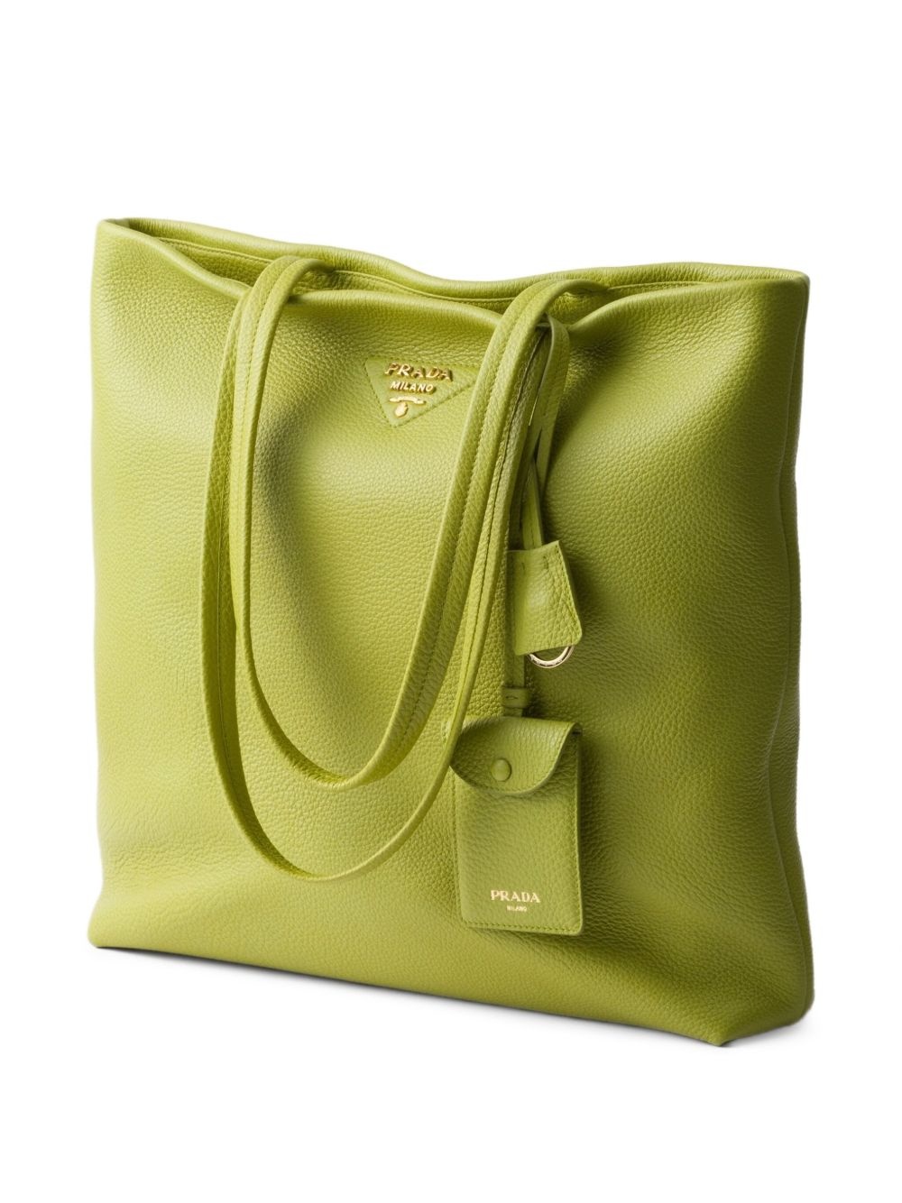 large leather tote bag - 5