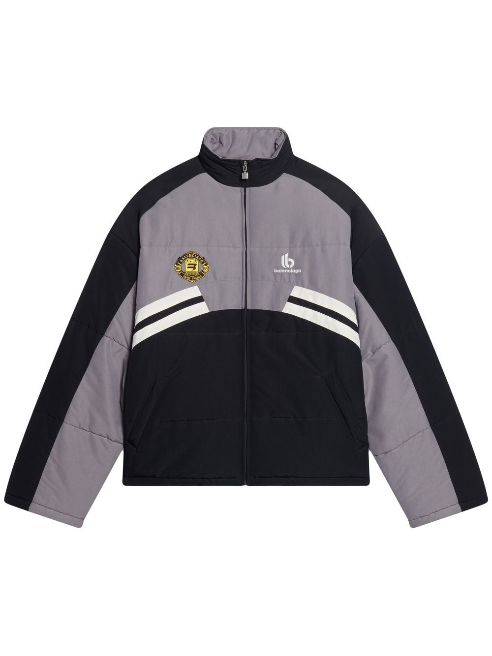 funnel-neck tracksuit jacket - 1