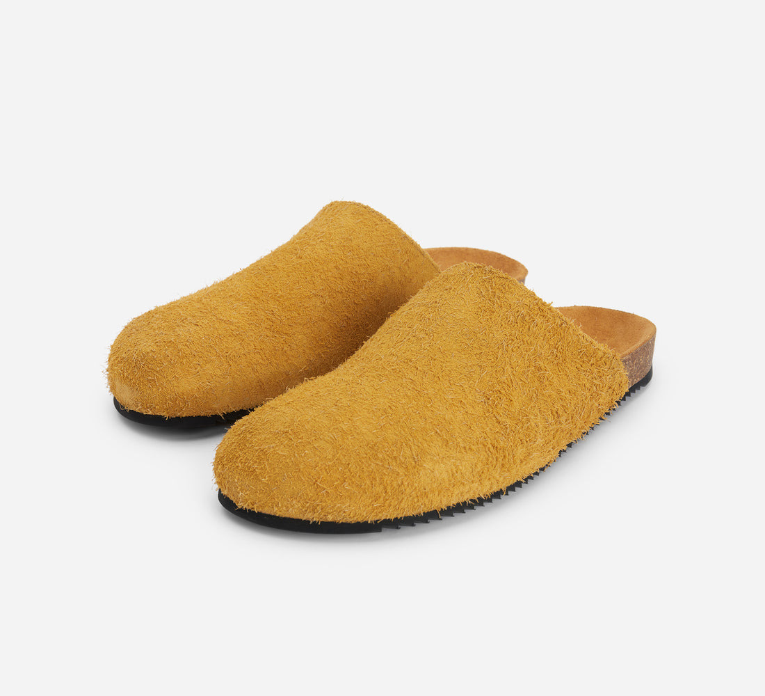 Mule - Shaggy Tan Suede - 2