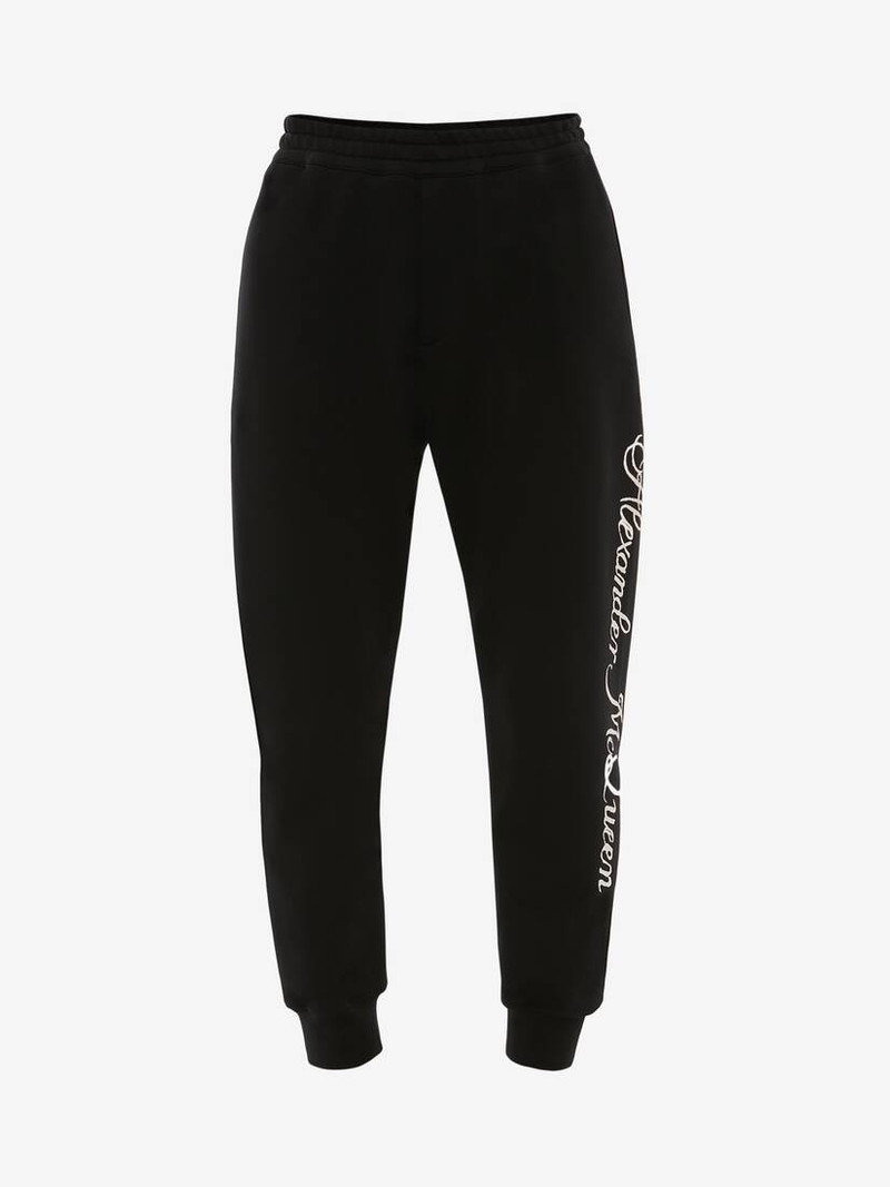 Blake Illustration Joggers in Black/ivory - 1