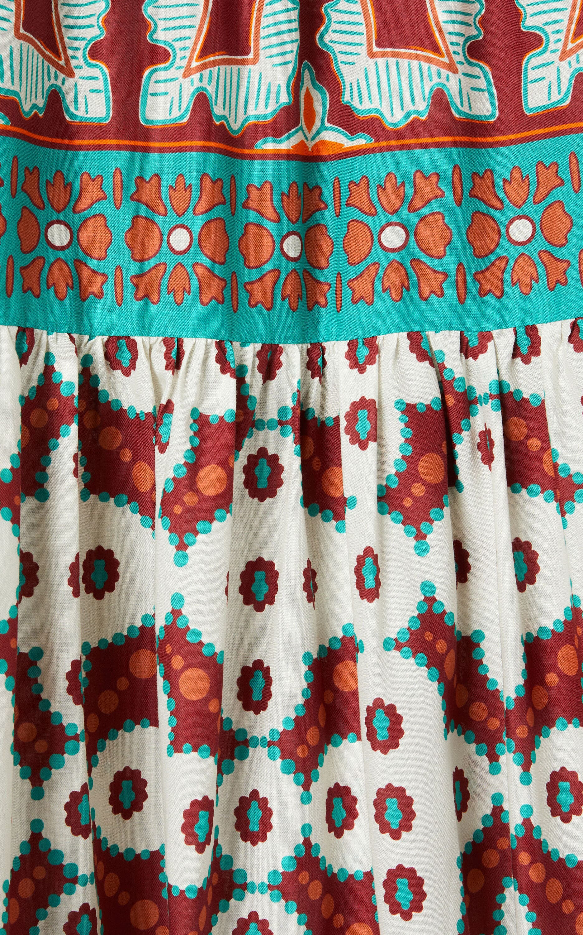 La DoubleJ Big Skirt Pagoda Placée Rust at Nordstrom - 4