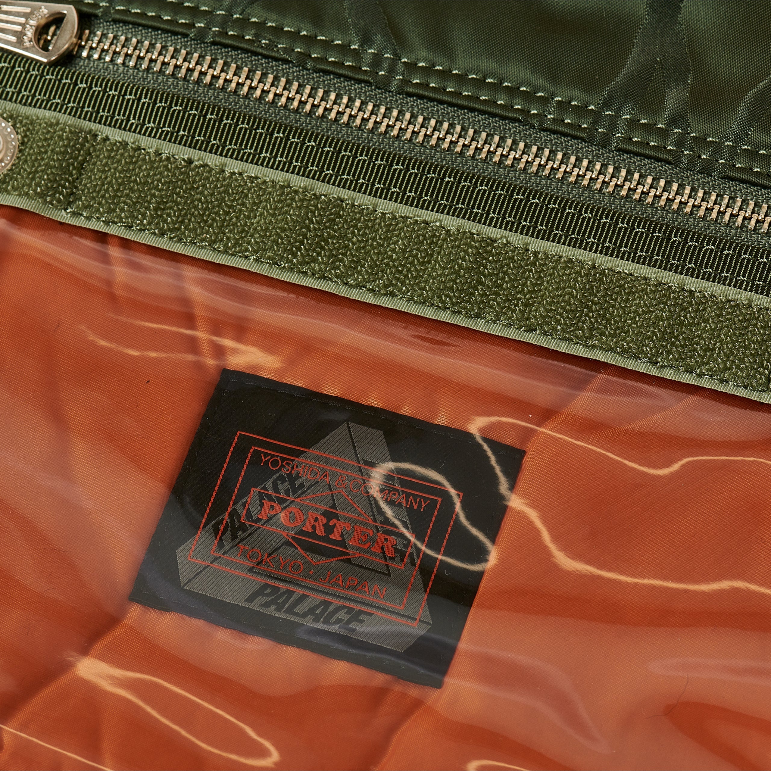 PALACE PORTER 3 WAY BRIEFCASE OLIVE / JACQUARD - 6