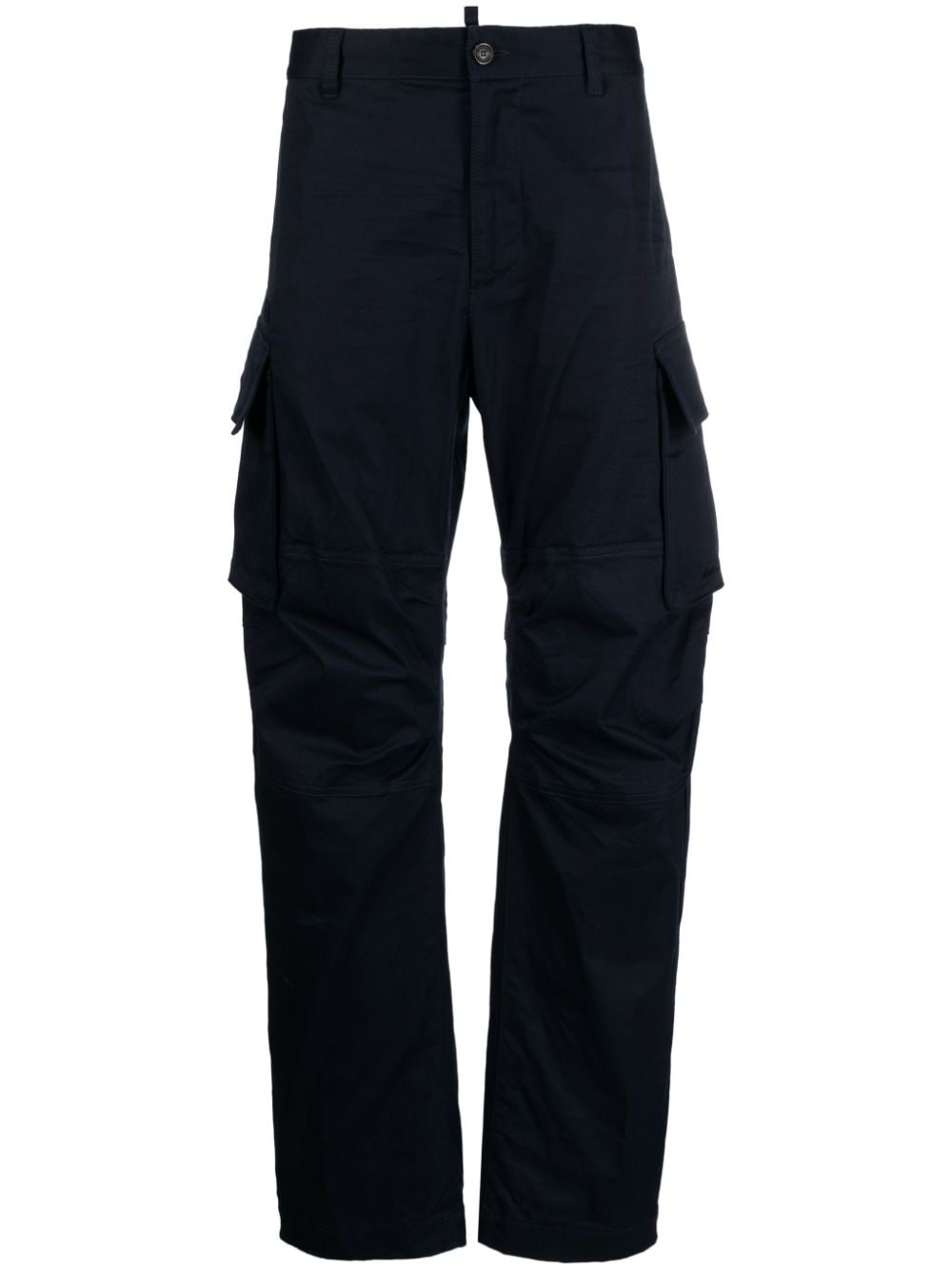 logo-print cargo trousers - 1