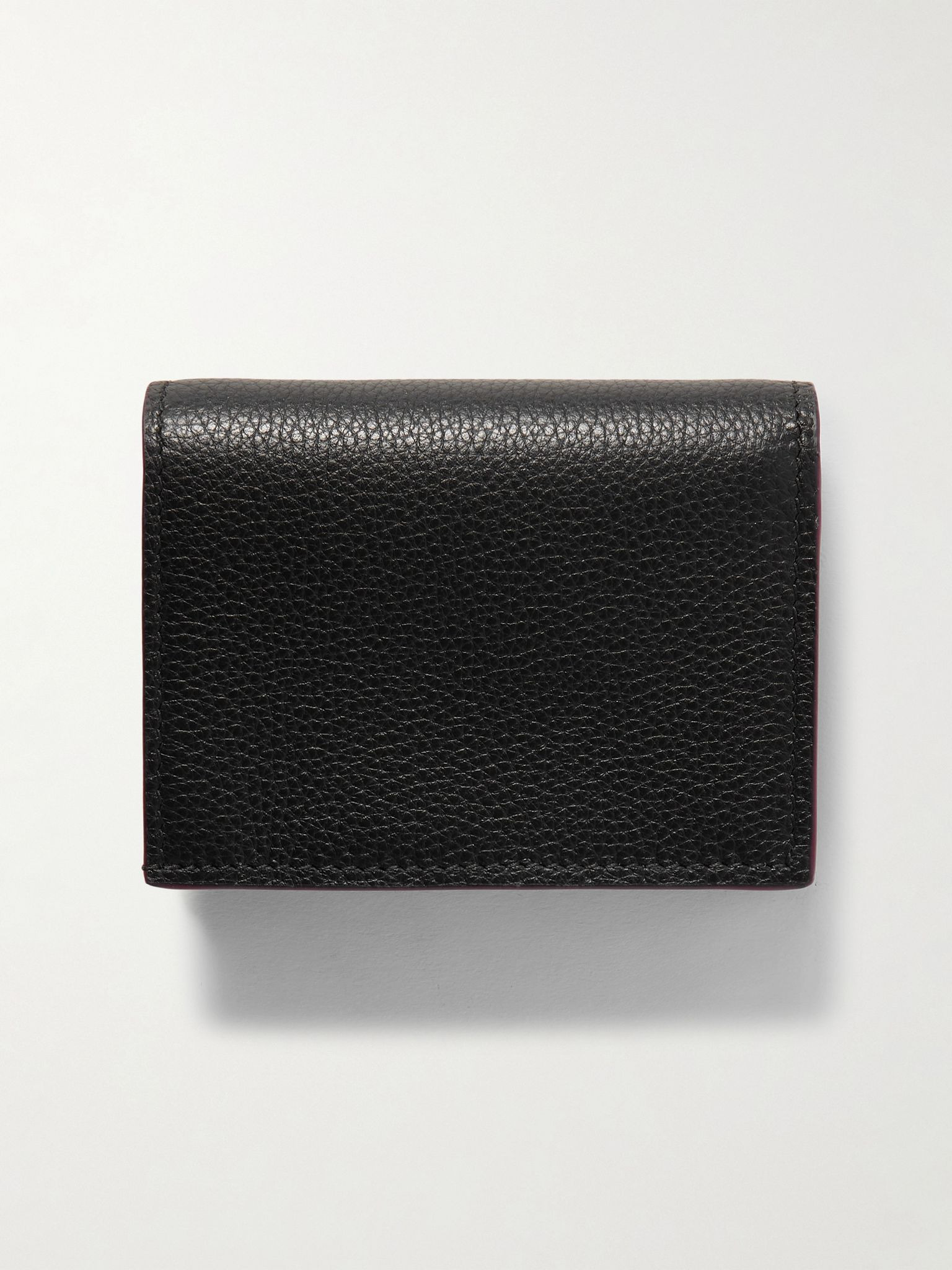Marmont Petite textured-leather wallet Black - 3
