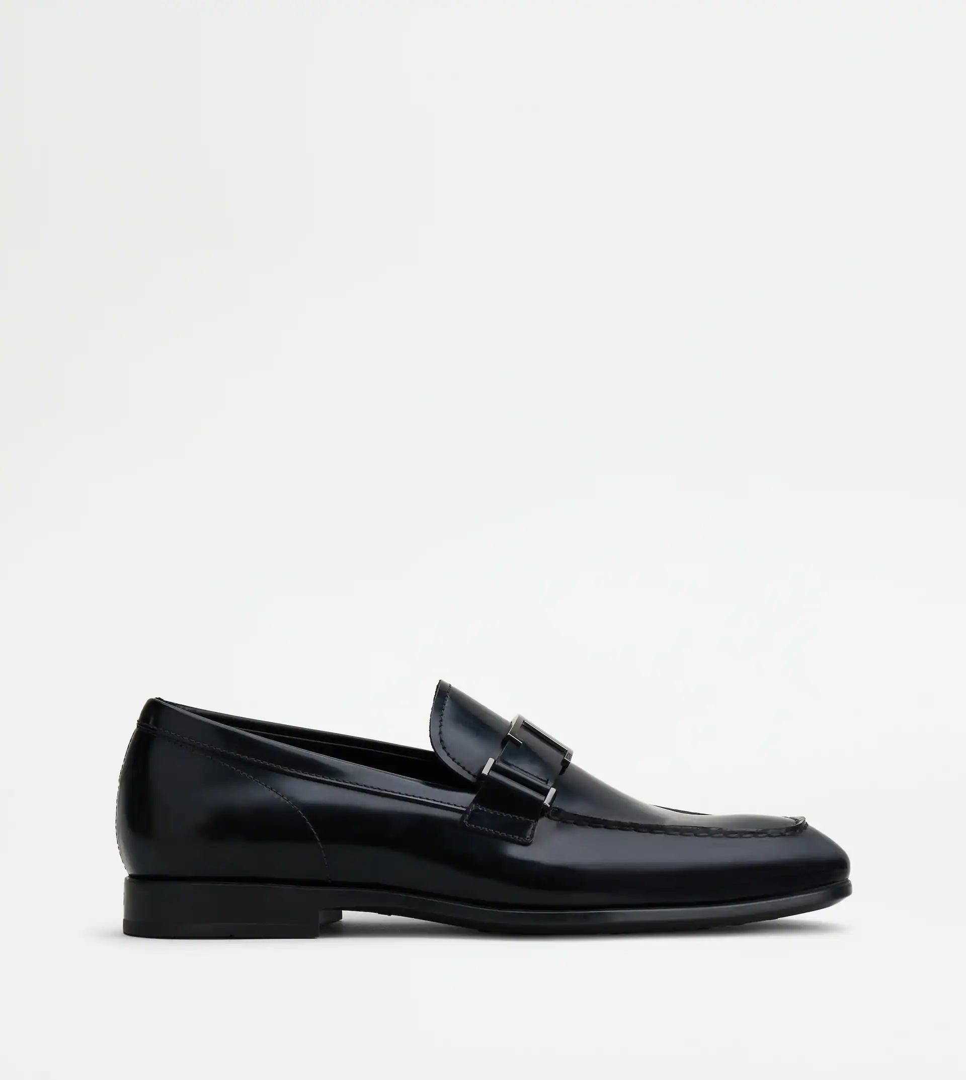 TIMELESS LOAFERS IN LEATHER - BLACK - 1