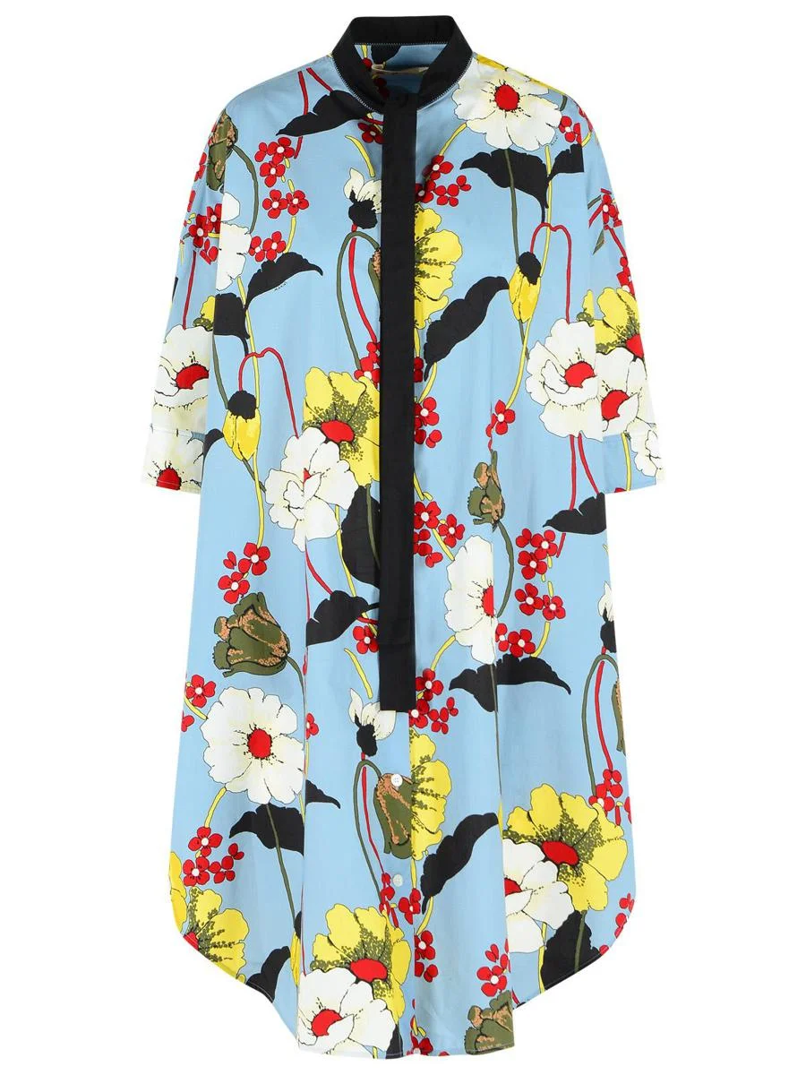 Marni Multicolor Cotton Dress - 1