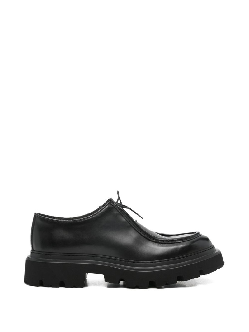lace-up platform Derby shoes 1