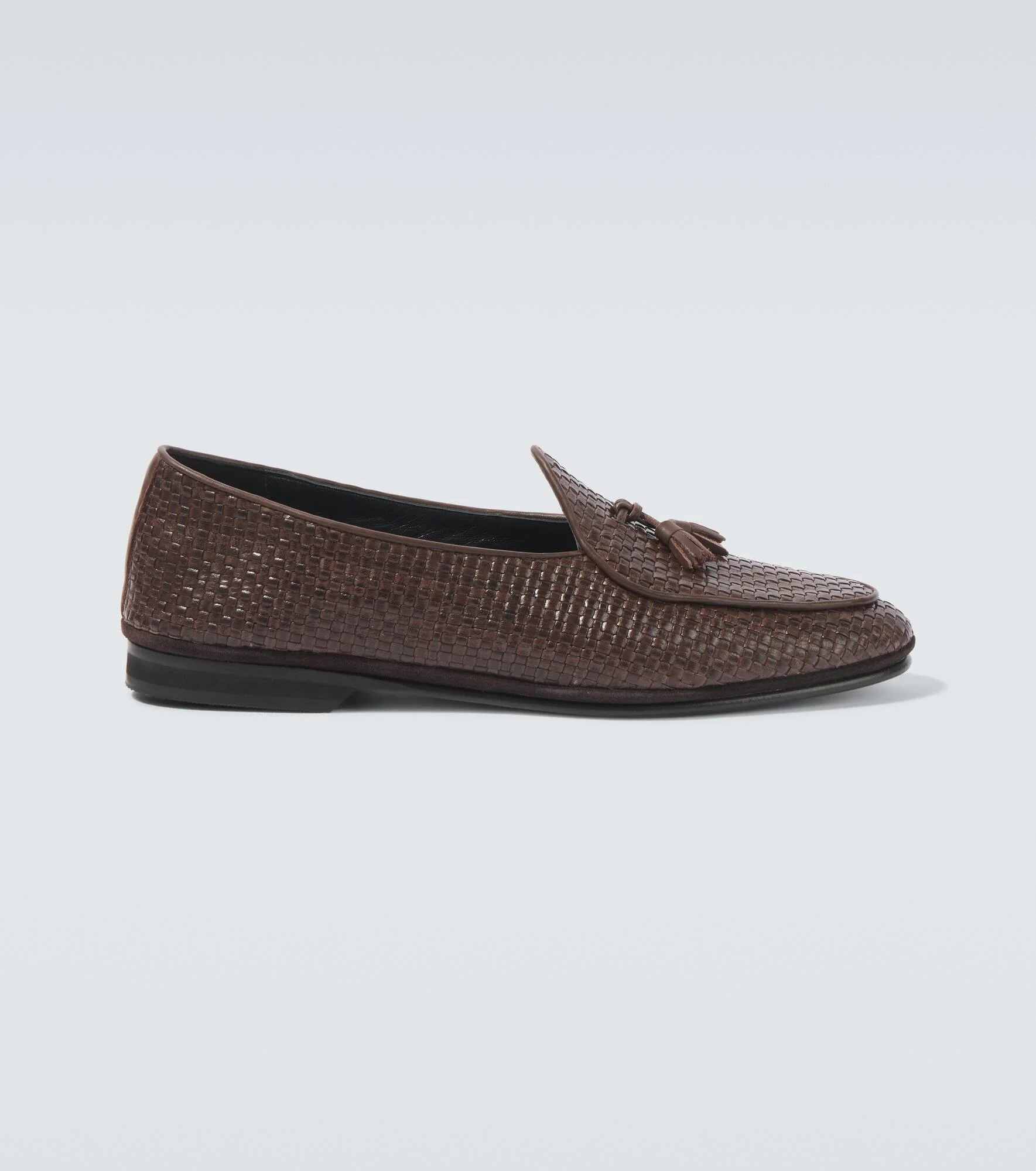 Marphy woven leather loafers - 1