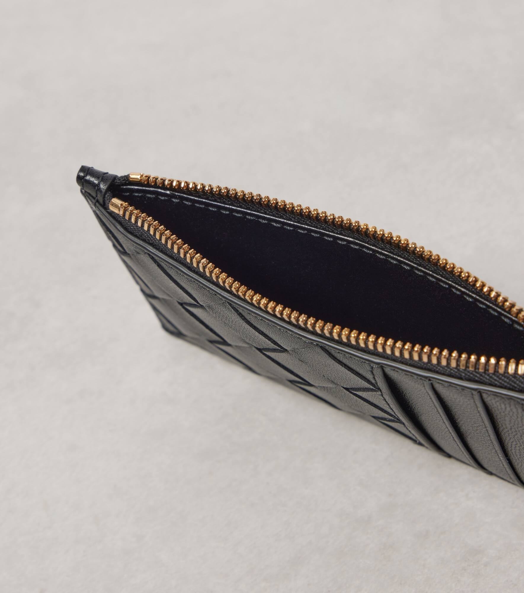Intrecciato leather wallet - 2