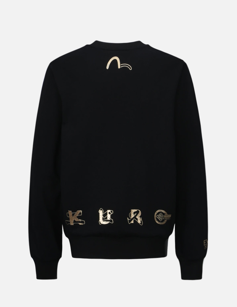 Logo Foil Print Sweatshirt 6